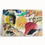 Modern Wall Art - Abstract Garden of Love - Vibrant Contemporary Decor