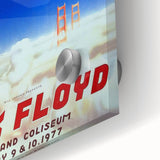 Pink Floyd Retro Poster Art – Vintage Concert Print