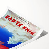 Pink Floyd Retro Poster Art – Vintage Concert Print