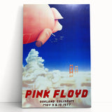 Pink Floyd Retro Poster Art – Vintage Concert Print