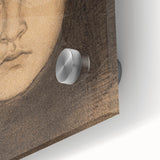 Fine Art Realism: Intense Portrait of a Woman Realism Canvas Wall Art