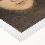 Fine Art Realism: Intense Portrait of a Woman Realism Canvas Wall Art