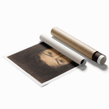 Fine Art Realism: Intense Portrait of a Woman Realism Canvas Wall Art