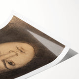 Fine Art Realism: Intense Portrait of a Woman Realism Canvas Wall Art