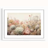 Elegant Floral Living Room Wall Art - Modern Canvas Wall Art