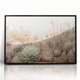 Elegant Floral Living Room Wall Art - Modern Canvas Wall Art