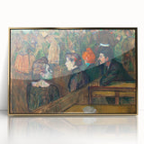 Moulin de la Galette Wall Art - Toulouse-Lautrec Impressionist Print