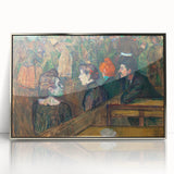 Moulin de la Galette Wall Art - Toulouse-Lautrec Impressionist Print