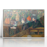 Moulin de la Galette Wall Art - Toulouse-Lautrec Impressionist Print