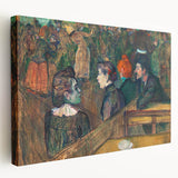 Moulin de la Galette Wall Art - Toulouse-Lautrec Impressionist Print