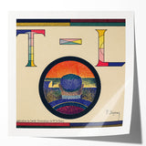 Modern Wall Art – Vibrant Abstract Pointillism in Bold Mixed Colors