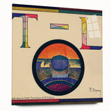 Modern Wall Art – Vibrant Abstract Pointillism in Bold Mixed Colors