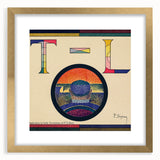 Modern Wall Art – Vibrant Abstract Pointillism in Bold Mixed Colors