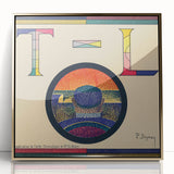 Modern Wall Art – Vibrant Abstract Pointillism in Bold Mixed Colors