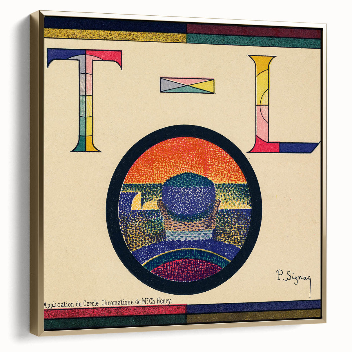 Modern Wall Art – Vibrant Abstract Pointillism in Bold Mixed Colors