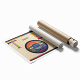 Modern Wall Art – Vibrant Abstract Pointillism in Bold Mixed Colors