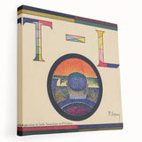 Modern Wall Art – Vibrant Abstract Pointillism in Bold Mixed Colors