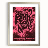 Pink Floyd Retro Poster Art – Vintage Concert Print