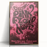 Pink Floyd Retro Poster Art – Vintage Concert Print