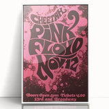 Pink Floyd Retro Poster Art – Vintage Concert Print