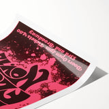 Pink Floyd Retro Poster Art – Vintage Concert Print