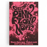 Pink Floyd Retro Poster Art – Vintage Concert Print