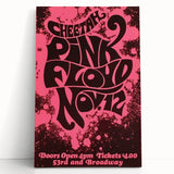 Pink Floyd Retro Poster Art – Vintage Concert Print