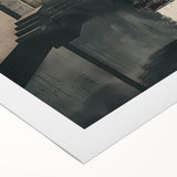 Architectural Dining Room Wall Art – Industrial Sunset Canvas Print