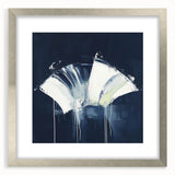 Geometric Abstract Wall Decor – Navy Minimalist Modern Canvas Art