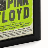 Pink Floyd Retro Concert Poster – Vintage 1970s Print