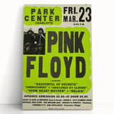Pink Floyd Retro Concert Poster – Vintage 1970s Print