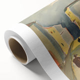 Detailed Art Realism: Abstract Urban Pedestrian Scene Realism Canvas Print