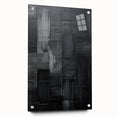 Framed Dining Room Prints – Black Textured Abstract Wall Décor