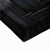 Framed Dining Room Prints – Black Textured Abstract Wall Décor