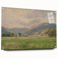 Mountain Meadow Impressionist Art - Lajos Csordák Landscape Print