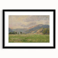 Mountain Meadow Impressionist Art - Lajos Csordák Landscape Print