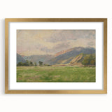 Mountain Meadow Impressionist Art - Lajos Csordák Landscape Print