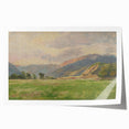 Mountain Meadow Impressionist Art - Lajos Csordák Landscape Print