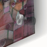 Abstract Garden Wall Art - "Rose Garden" by Paul Klee in Rich Tones