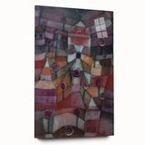 Abstract Garden Wall Art - "Rose Garden" by Paul Klee in Rich Tones