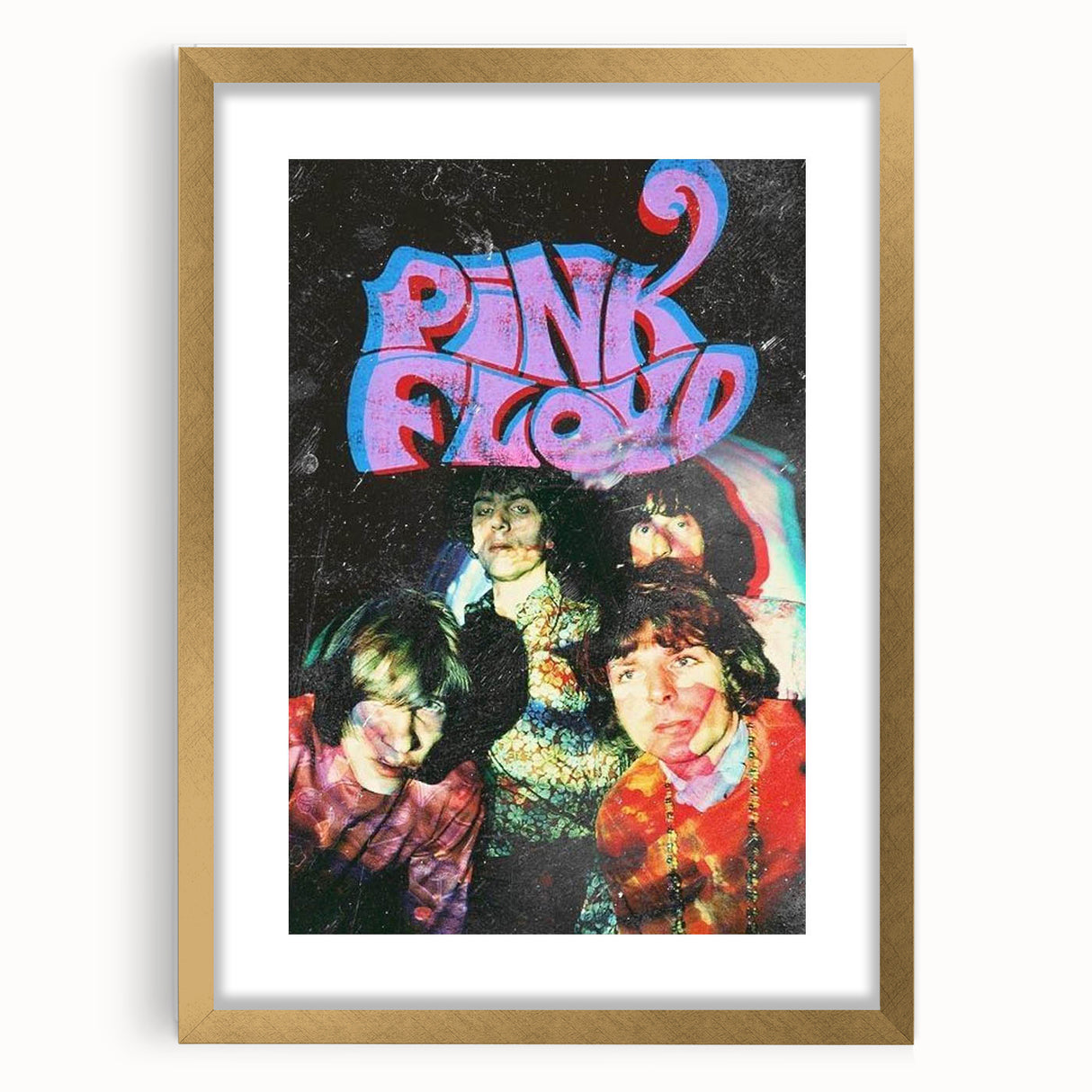 Vintage Pink Floyd Retro Poster Art – Classic Retro Wall Art for Home
