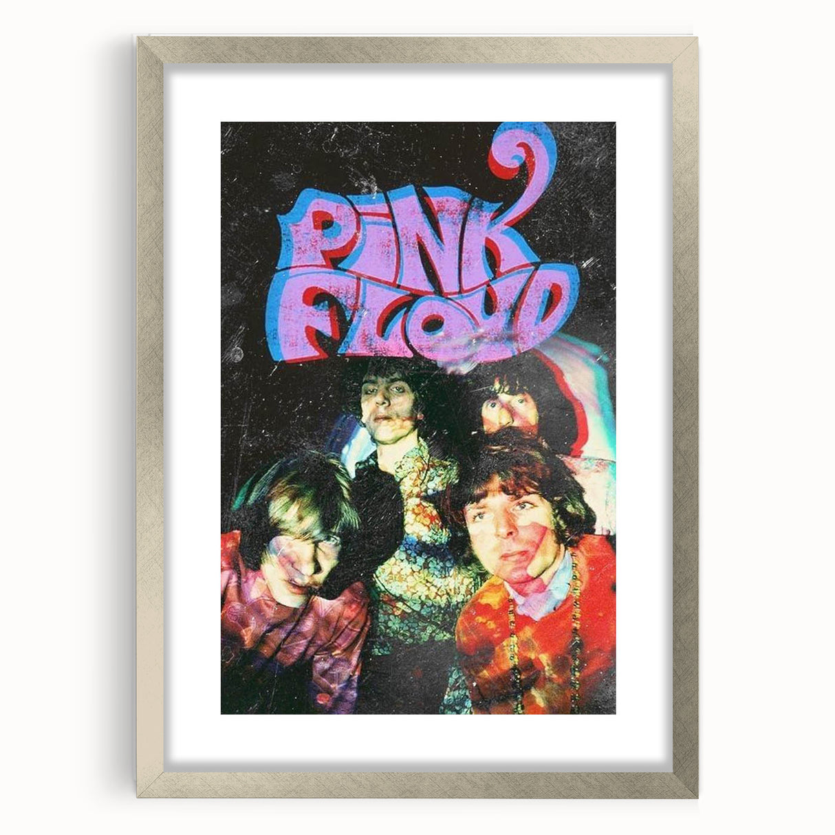Vintage Pink Floyd Retro Poster Art – Classic Retro Wall Art for Home