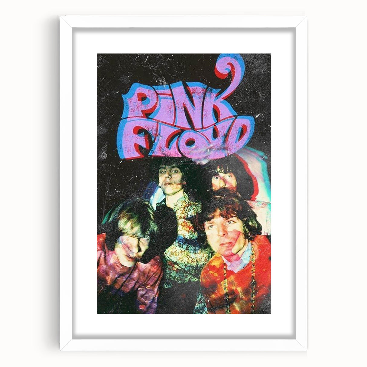 Vintage Pink Floyd Retro Poster Art – Classic Retro Wall Art for Home