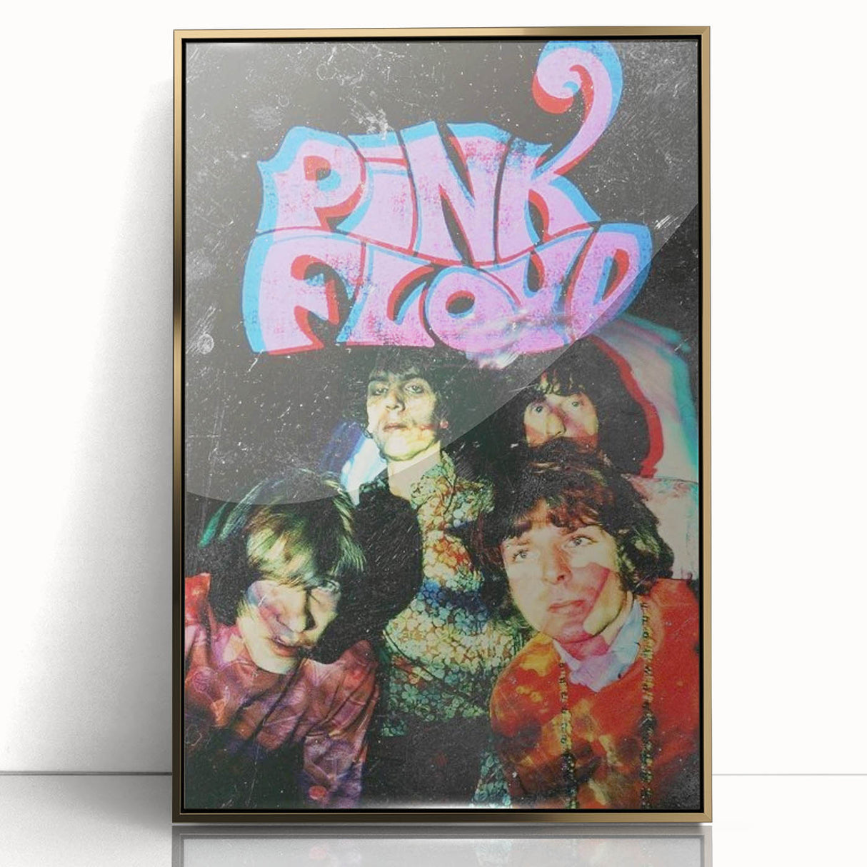 Vintage Pink Floyd Retro Poster Art – Classic Retro Wall Art for Home