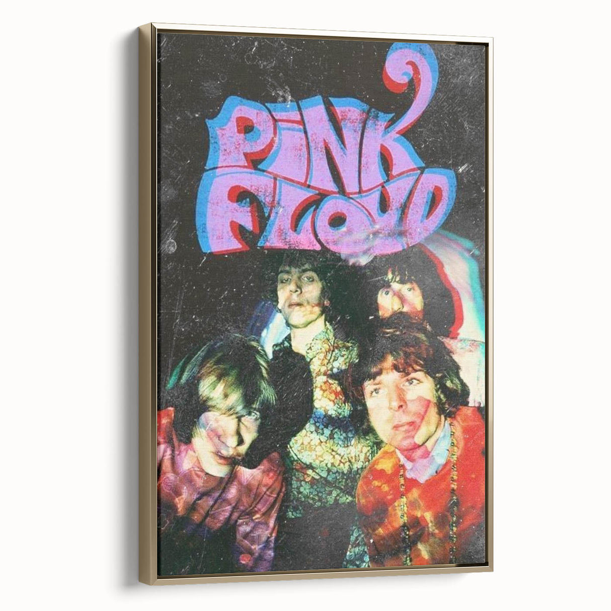 Vintage Pink Floyd Retro Poster Art – Classic Retro Wall Art for Home