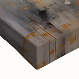 Gold Tree Living Room Wall Art - Modern Abstract Canvas Print