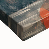 Abstract minimalist wall art canvas featuring vibrant colors and geometric shapes, designed to enhance modern interiors with a contemporary aesthetic.