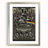 Pink Floyd Dark Side of the Moon Retro Wall Art Poster