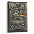 Pink Floyd Dark Side of the Moon Retro Wall Art Poster