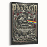 Pink Floyd Dark Side of the Moon Retro Wall Art Poster